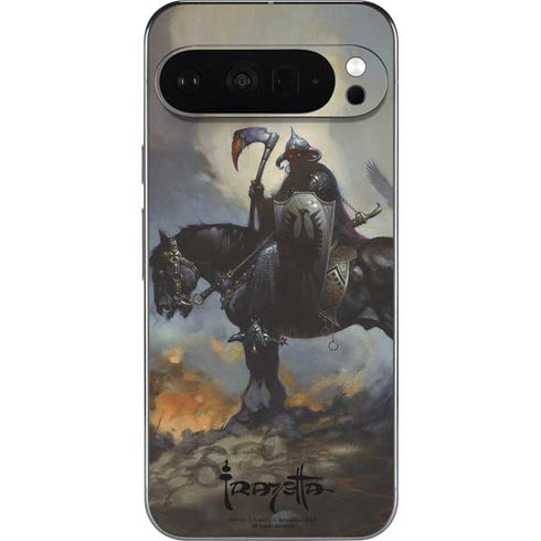 Death Dealer on Horseback by Frazetta Pixel 9 Pro XL Skin